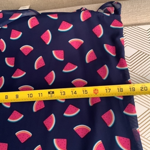 NWT Blue Rain Blue & Pink Dress Size L - Picture 11 of 12